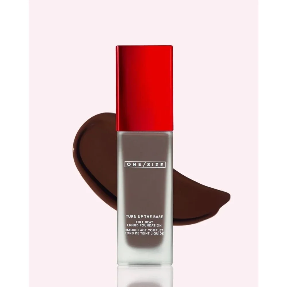 ONE/SIZE Patrick Starrr Turn up the Base Waterproof Foundation Dark Deep 65 NEW